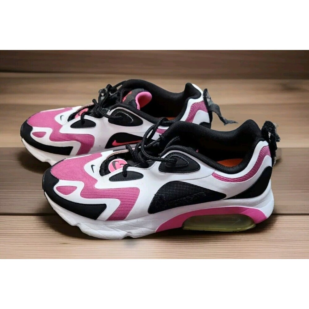 Nike Air max 200 have a day smiley hyper pink sneaker shoes women’s size 9